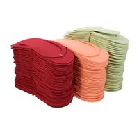 Healeved 36 Lot de Chaussons Spa EVA Confortables et Durables pour Salon et Usage à Domicile Pantoufles de Pédicure Polyvalentes Aléatoires Usage Hygiénique Invité Couleur Aléatoire