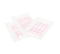 Healeved 3feuilles Invisibles Hydrocolloïdes Pour Boutons Patches Transparentes Absorbent Sécrétions Et Protègent La Peau Anti-acné Forme De Cœurs Roses