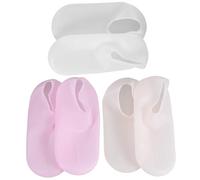 Healeved 3paires Chaussettes Gel Hydratant Transparents Pour Chaussettes Soins Anti-crevasses Et Callosités Accessoires Pédicure Pour Usage Quotidien Et Voyage Sécurisées Et Durables