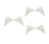 Healeved 3paires Pince à Cheveux Oreilles De Chat Peluche Accessoire Cosplay Adorable Pour Halloween Fêtes Et Spectacles Confort Et Design Charmant