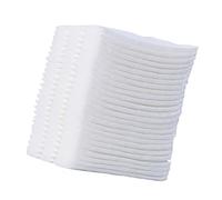 Healeved 3paquets Coton Démaquillant Disques Non Tissés Trois Couches Éponge Faciale Pratique Jetable