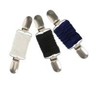 Healeved 3pcs Pinces à Robe en Alliage et Polyester, Légères et Extensibles, Clips Vintage pour Châle et Cardigan, Accessoires Élégants pour Femmes, Adaptés aux Chemises et Robes