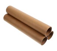 Healeved 3pcs Tube en Papier Vierge pour Loisirs Créatifs, Protection des Œuvres Pendant le Transport, Matériau Papier Robuste, Adapté pour t Éducation Préscolaire