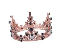 Healeved 3pièces Couronne De Gâteau Diamant Décoration Élégante Pour Mariage Et Anniversaire Ornement De Fête Et Accessoire Cake Topper Royal Pour Événements Spéciaux