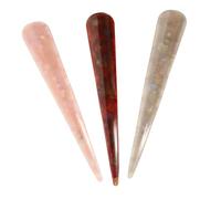 Healeved 3pièces Large Hair Clips for Women Épingle à Cheveux Acrylique Barrettes Élégantes Pour Cheveux Épais Rose Blanc