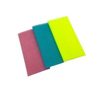 Healeved 3pièces Lot de Serviettes de Bain Douche avec Masseur Dorsal Exfoliant pour Corps Nettoie et Polit Douceur Couleur Aléatoire