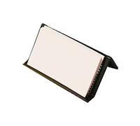 Healeved 3pièces Mallette Affaires Étui Inoxydable Porte-nom pour Cartes De Visite Et Identité Noir