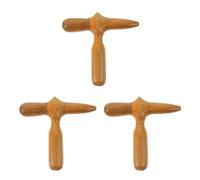 Healeved 3pièces Outil De Massage Masseur Manuel Pour Points Acupuncture Relaxation Entier Design Ergonomique Masseur Pratique Pour Maison