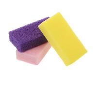 Healeved 3pièces Pierre Double Face Pour Talons Exfoliant Pour Grattoir à Talons Fendillés Grattoir Pour Pédicure à Fin à à Mousse Pu à Callosités