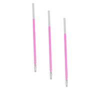 Healeved 3pièces Stylo De Maquillage Sourcils Portable Microblading Professionnel Outil De Tatouage Marqueur Alignement Rose