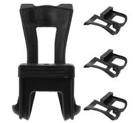 Healeved 4 Cale-Pieds pour Vélo Sangles Réglables Accessoires pour Pédales de VTT et Vélo d'Appartement Maintien Sécurisé des Pieds pour Cyclisme en Intérieur et Extérieur