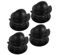 Healeved 4 Ensembles Accessoire de Football de Table en Plastique Noir Détection Précise des Buts et Installation Ajustable 25mm/30mm pour Jeux en Famille ou Entre Amis