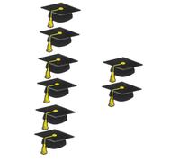 Healeved 4 Ensembles Broche De Chapeau De Docteur Bouton De Remise De Diplôme 2024 Étiquettes De Remise De Diplôme Petite Broche De La Classe De 2024 Clé De Chapeau 2 pièces * 4