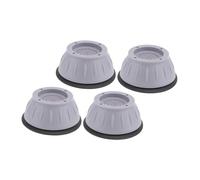 Healeved 4 Patins Antidérapants et Antichoc en Tpu et Pp pour Sèche-linge et Chaise, Absorption des Vibrations, Surélévation Facile à Poser