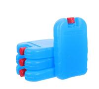 Healeved 4 Pièces Boîte à Glace pour Ventilateur D'air Froid, Capacité 250ml en Pe, Compacte et Sécurisée, pour Paquet Isothermes et Usage Intérieur en Été