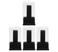 Healeved 4 Pièces Boîte De Rangement pour Montre Transparente Regarder Un Rack D'affichage Support De Montre Transparente