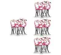 Healeved 4 Pièces broche flamant rose clip broche écharpe broche châle broche animaux Broche mignonne broche pour femme pince à broche décorative broches pour vêtements broche femme alliage