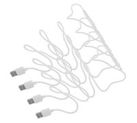 Healeved 4 Pièces Câble de Charge USB Rapide pour Hydropulseur Portable Cordon Compatible pour Irrigation Orale sans Fil Connexion Stable pour Usage Maison et Voyage