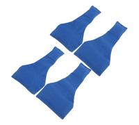 Healeved 4 Pièces Drapeau de Pénalité en Nylon Bleu pour Arbitres de Football, Accessoire Sportif Adulte Mécanisme de Lancer Rapide, Jours de Match et Football Récréatif