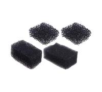 Healeved 4 Pièces Éponge Dense Noire à Effets Spéciaux pour Maquillage Professionnel, Création de Cicatrices et Textures, pour Fêtes Halloween et Cosplay