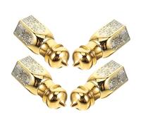 Healeved 4 pièces Flacon Parfum Rechargeable avec Flacon Voyage pour Huiles Essentielles et Léger et Étanche pour Déplacements