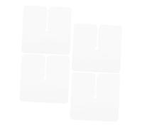 Healeved 4 Pièces Garde Chaleur pour Extensions Capillaires de Colle Gabarits de Sécurité pour Extensions de Cheveux Accessoires Salon Coiffure