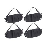 Healeved 4 Pièces Hamac Avion Support Ergonomique de Jambe Suspendu pour Bureau et Voyage Accessoire Confortable pour Longues Traversées et Bureaux Modernes