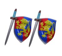 Healeved 4 Pièces Jouets gonflables pour Enfants Gonflable Gonflable Enfant Costume Knight d Pirates PVC