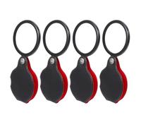 Healeved 4 Pièces Loupe Pliable pour Garçon Fille Lot de Loupes Portables Ergonomiques pour Lecture Observation Nature et Exploration Compacte pour Petits Textes