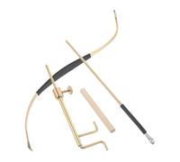 Healeved 4 Pièces Outil de Pose D'âme de Violon, Outil D'installation D'âme de Violoncelle, Métal Bois Plastique, Réglage Précis, Compact, pour Luthier, Atelier et Réparation D'instruments