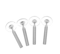 Healeved 4 Pièces Pointe pour Stylet Capacitif Acier Inoxydable avec Ventouse Lot de Compatibles pour Écrans Tactiles