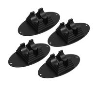 Healeved 4 Pièces Support de Trottinette Base de Stationnement Stable pour Roues Rangement Pratique pour Trottinettes Razor et Vélos Garçon Fille Accessoires Noirs Faciles à Installer