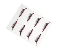 Healeved 4paires Autocollantes Pour Yeux Autocollants De Maquillage Eyeliner Et Faux Décalcomanies Brillantes Pour Agrandir Regard Accessoires De