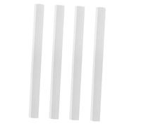 Healeved 4Pièces Bandes de Remplacement Caoutchouc pour à Poussière Protection des Bords Accessoires de Nettoyage Polyvalents