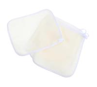 Healeved 4pièces De Toilette Exfoliant Pour Visage Corps Serviette De Douche Double Face Doux Pour Hommes Et Femmes Beige