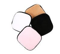 Healeved 4pièces Éponge Démaquillante Réutilisable Nettoyants Pour Visage Fibres Ultra-fines De Chair Outils De Soins Peau Pour Nettoyage Doux