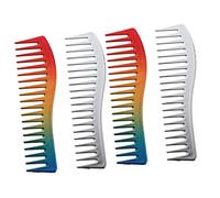 Healeved 4pièces Peigne à Cheveux Pour Hommes Abs De Peigne Démêlant Et Outil Professionnel Pour Style Élégant Pour Usage Domestique Et Voyage