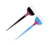 Healeved 4pièces Pinceau De Coloration Capillaire Avec Peigne Applicateur Pour Teinture Cheveux Lot De Outils Coiffure Couleur Aléatoire