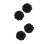 Healeved 4pièces Postiche Afro Bouclé Chignon Naturel Cheveux Synthétiques Accessoire Coiffure Pour Femmes Pour Cosplay Et Fêtes