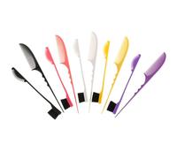 Healeved 5 Paires de Brosses à Double Embout et Peignes à Queue en Plastique Résistants Peignes de Coiffage pour Sourcils et Accessoires Multi-Usages pour Maquillage et Coiffure