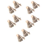 Healeved 5 Paires Protecteur D'orteil Pour Noir Forme Protecteur De Pointes De Chaussures Pointues Couverture Capuchons Accessoires Protecteur De Chaussure Métal