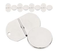 Healeved 5 Pcs Porte-épingle Magnétique pour Broche, Mini Convertisseur Aimanté Blanc K, Accessoire Broche à Boucle, Convertisseur de Broches pour Vêtements, Fixation Pratique sans Outils