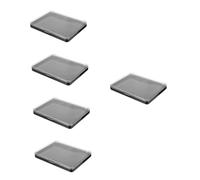 Healeved 5 Pièces boite rangement boite de rangement boã®tes de conservation cosmetic organizer le fard à paupières palette de cosmétiques plateau de maquillage Acrylique