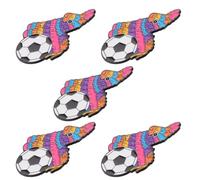 Healeved 5 Pièces Broche Pinata en Alliage Solide pour Chapeaux et Vêtements, Décoration Polyvalente et Stylée pour Fête Sportive 2026 Football Mexique Hommes et Femmes