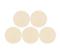 Healeved 5 Pièces Cercles D'artisanat en Bois Ronds pour Garçon et Filles, | Projet Scolaire et Décoration, Design Inachevé, Usage Polyvalent, Stimule la Créativité, Lot