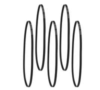 Healeved 5 Pièces Courroie de Moteur Caoutchouc pour Machine à Coudre Domestique Bande de Transmission Silencieuse et Extensible pour Rechange