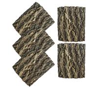 Healeved 5 Pièces Planche d'escalade pour Reptiles Rustique 20 CM | Décoration Arrière-plan Terrarium, Favorise Creusement, Installation sur Mesure, pour Geckos et Tortues