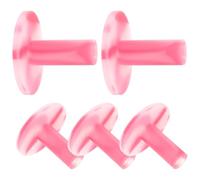 Healeved 5 Pièces Tee de Golf en Caoutchouc pour Tapis D'entraînement, | Résistant aux Chocs, Réutilisable, pour Practice et Driving Range, Protège la Finition du Club