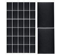 Healeved 50 Étiquettes Ardoise Autocollantes Effaçables Réutilisables 10x15 Cm, Grand Format, Adhésif Amovible pour Bocaux, Bouteilles et Organisation Cuisine, Étiquettes Tableau Noir