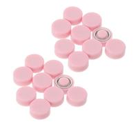 Healeved 50 Pièces Roulements Rotatifs pour Loisirs Créatifs Base Pivotante Miniature pour Pinces à Cheveux DIY Palier de Moulin à Vent en Plastique Rose N°3 Accessoire de Décoration